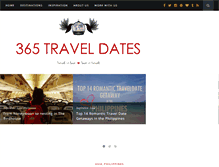 Tablet Screenshot of 365traveldates.com